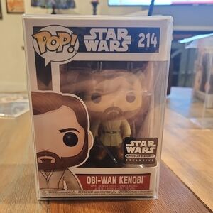 Funko Star Wars Obi-Wan Kenobi Vinyl Figure - Brown and White